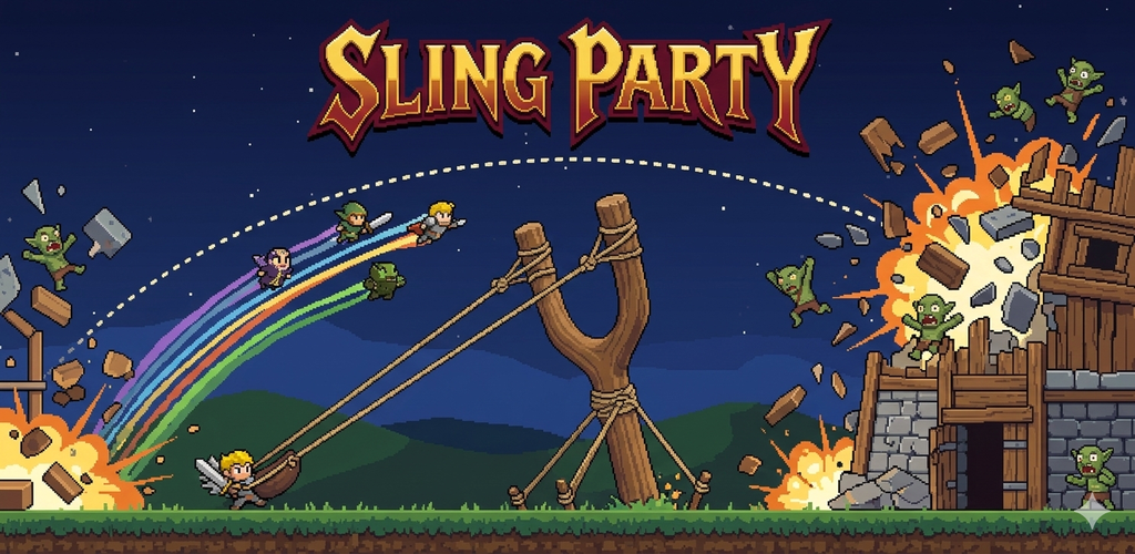 Sling Party gameplay